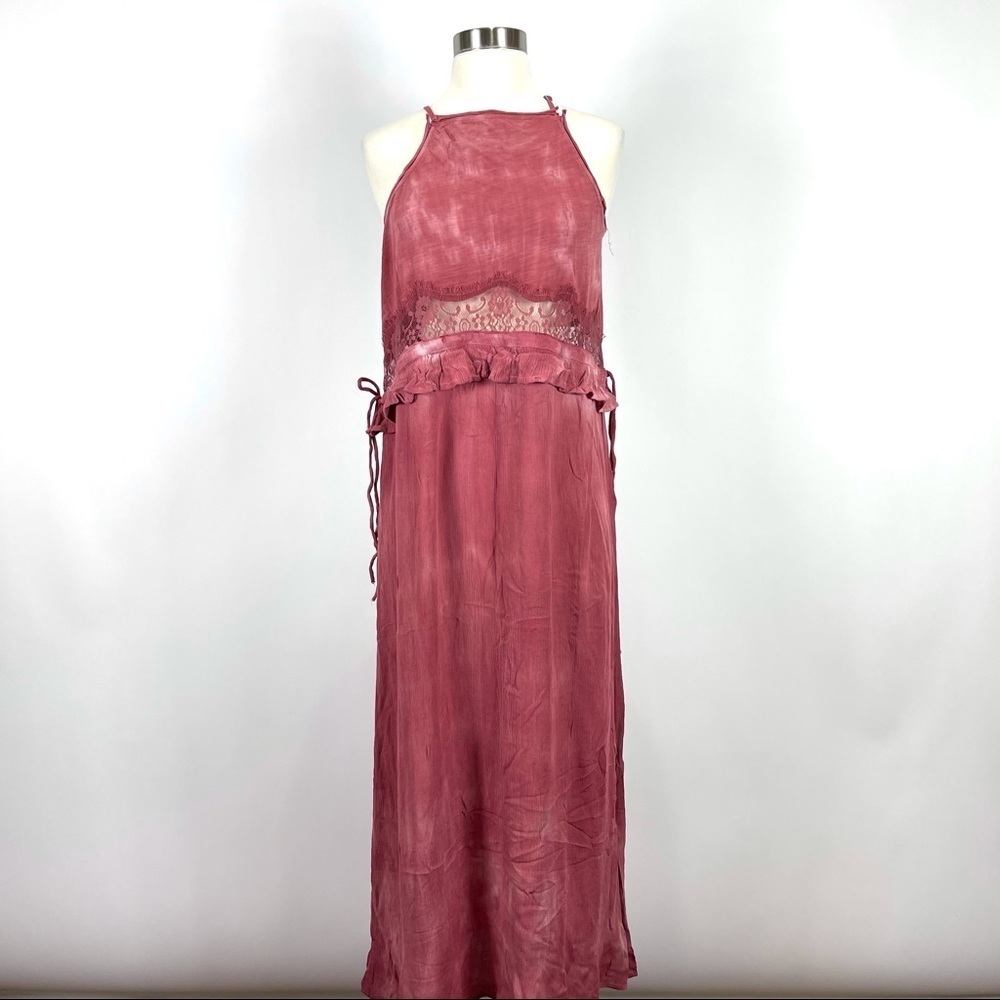 Mustard Seed Marina Mineral Wash Maxi Dress
